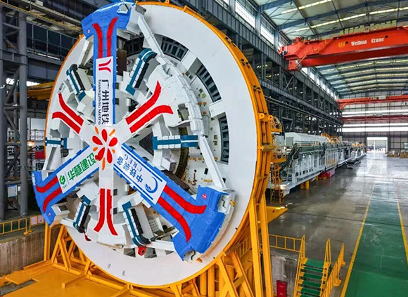 广重助力全球首台原位可变径盾构机顺利始发